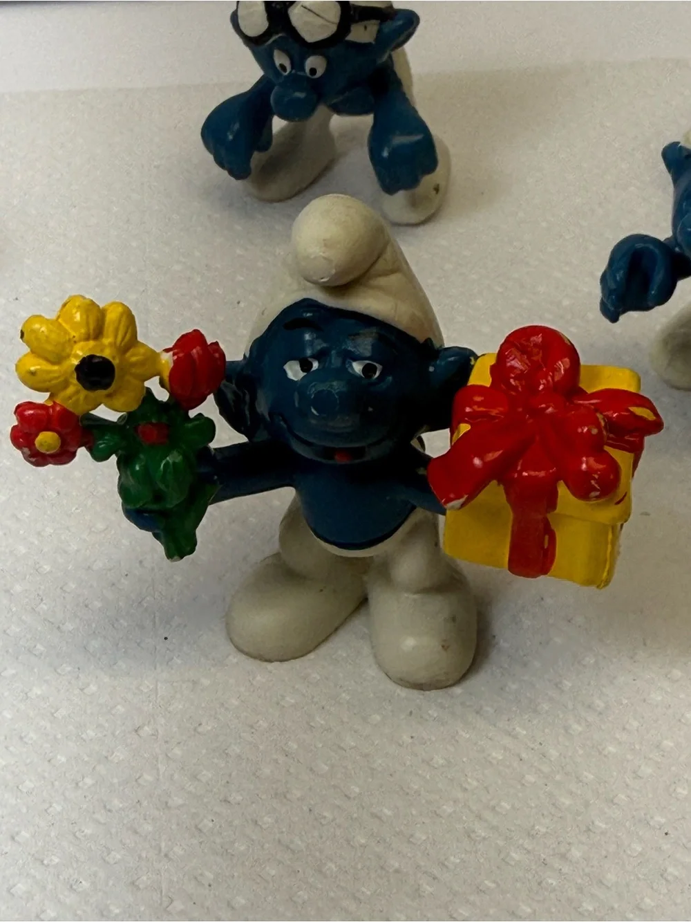 Set of 7 Vintage 1979/1980 Smurfs